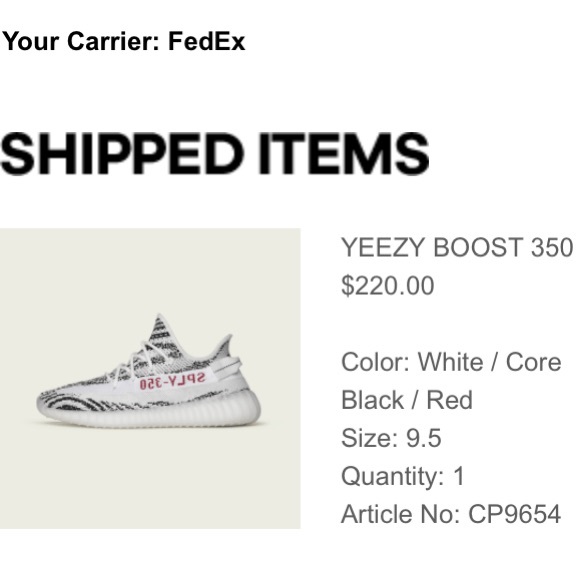 Sold!! Stock X New Yeezy 350 V2 Boost🦓 - Picture 8 of 9